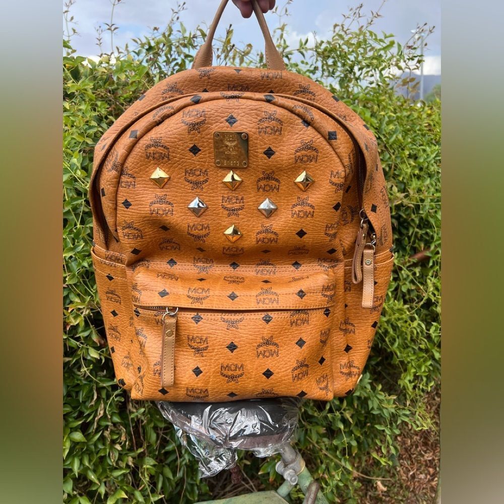 Authentic MCM large backpack
